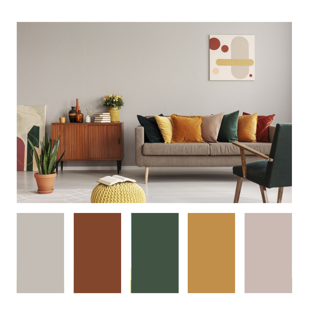 Interieurontwerp met verschillende lichtreflectiewaarden – vergelijking van lichte en donkere oppervlakken