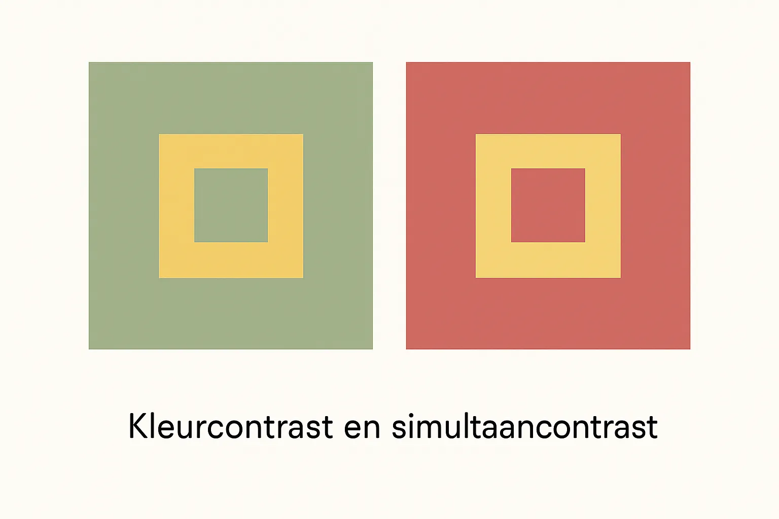 Simultaancontrast: waarom hetzelfde grijs twee keer anders oogt