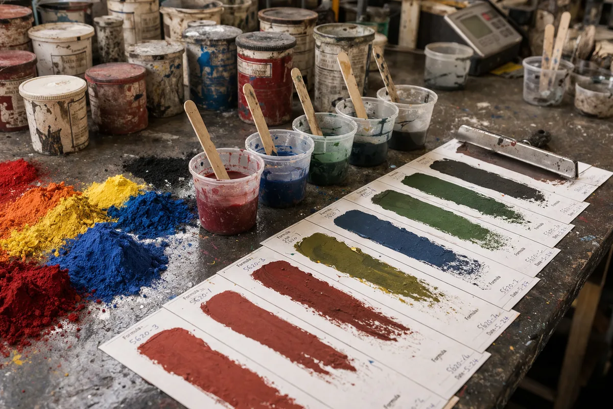 Pigmenten en kleurformulatie